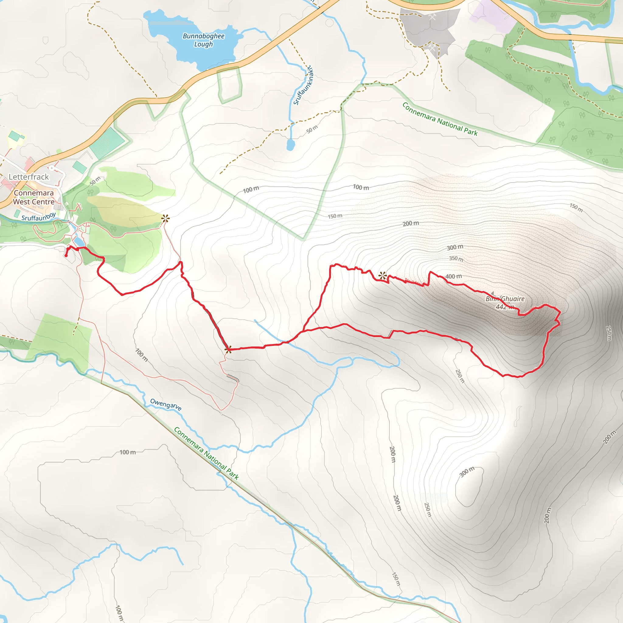 Diamond Hill Loop Lower mobile static map