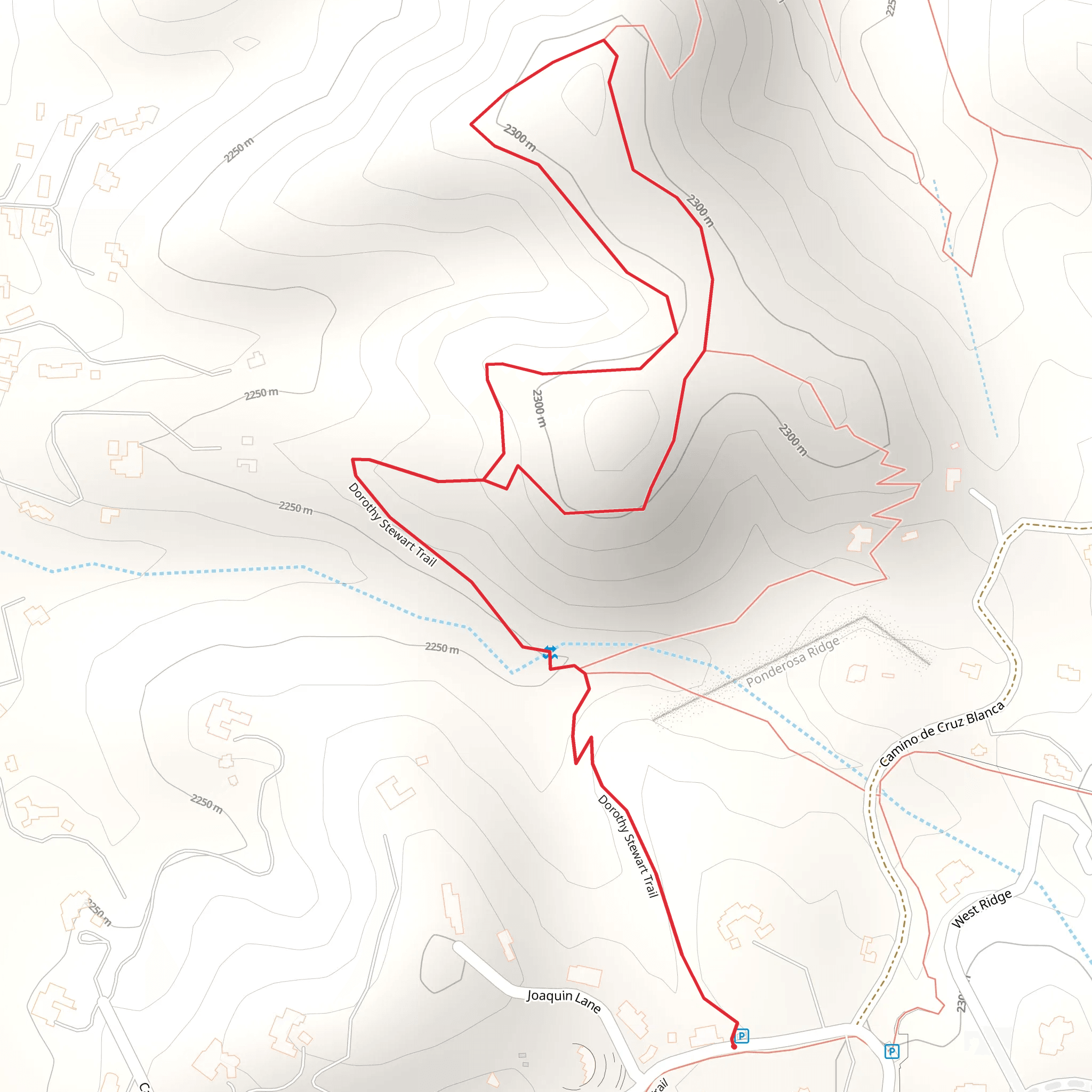 Dorothy Stewart Loop Trail mobile static map