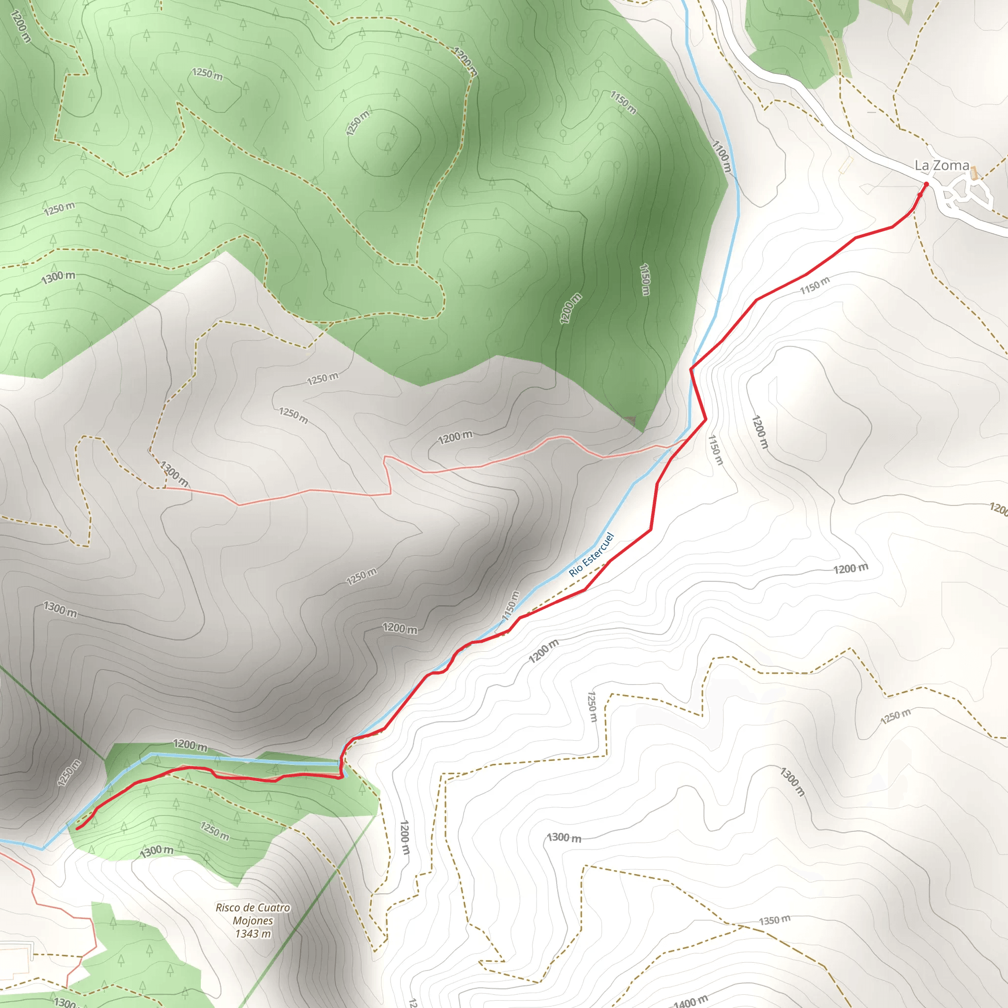 The Zoma - Fountain of the Huergos PR TE 062b mobile static map