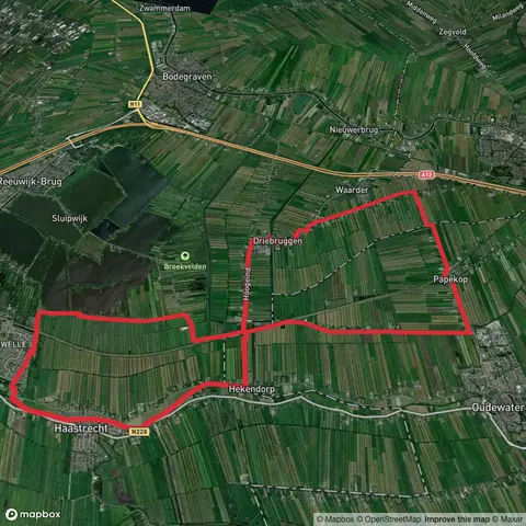 Prinsendijk Route, Ruige Weide and Bruinegoud Route Loop