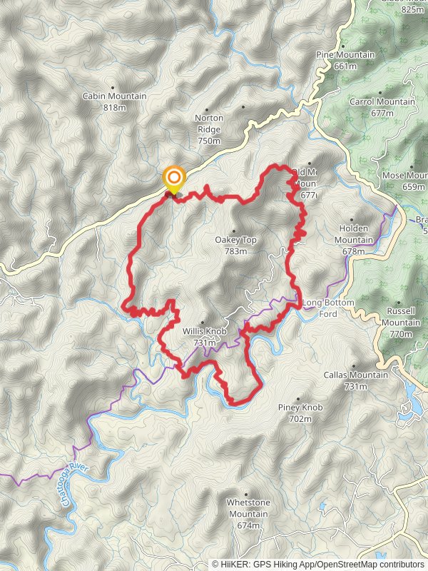 Willis Knob Horse Loop Trail