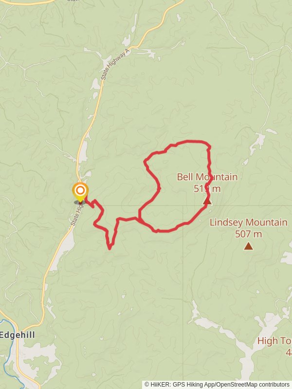 Bell Mountain Trail via Ozark Trail - Taum Sauk Section