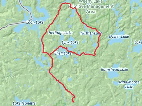 Sioux Hustler Loop Trail