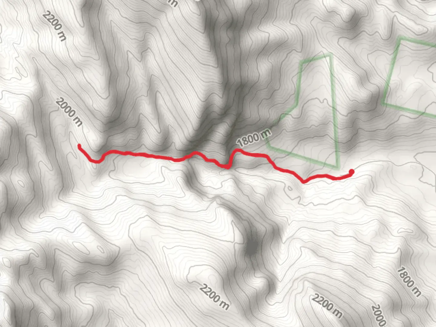 An image depicting the trail Willow Creek from Augusta Ranger Station Road and its surrounding area.