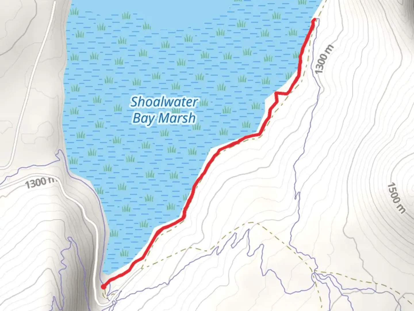 An image depicting the trail Old Eagle and its surrounding area.
