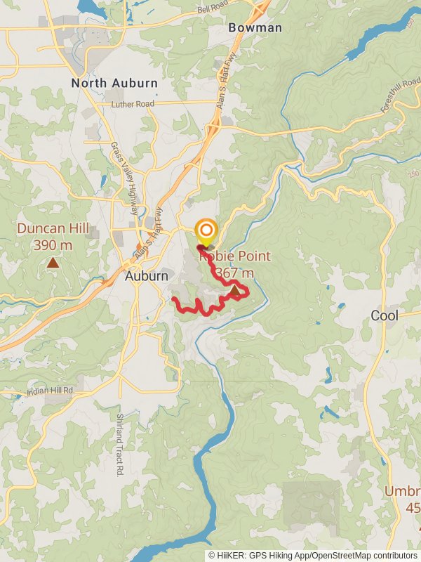 Robie Point Fuel Break Trail