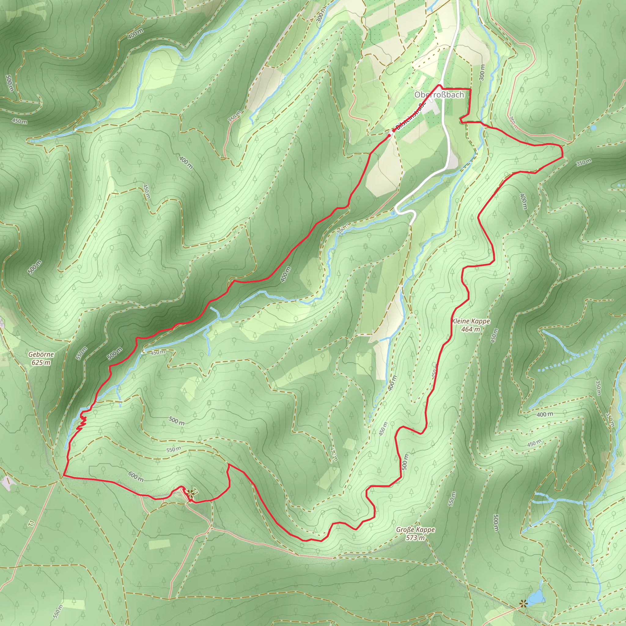 Bilstein Rundweg mobile static map