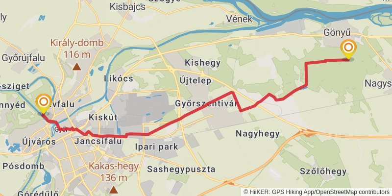 Sultans Trail stage 10 Map