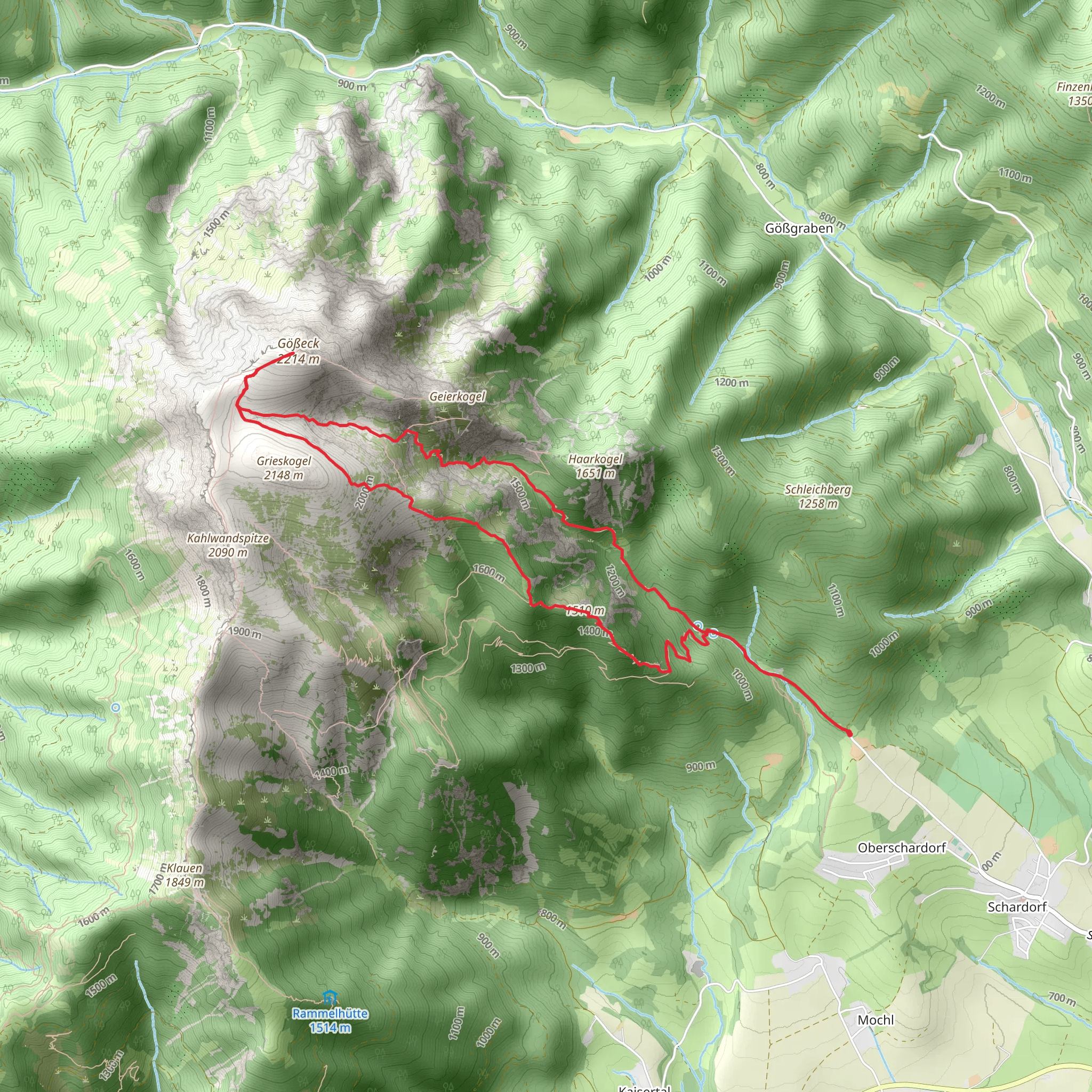 Reiting - Gößeck Loop mobile static map