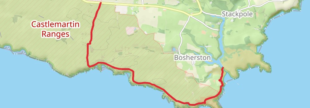 Pembrokeshire Coast Path 6-Day Gentle Tour (Hillwalk Tours) alt 6 Map