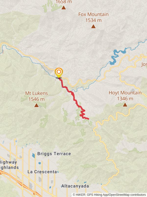 Grizzly Flats Trail Los Angeles California