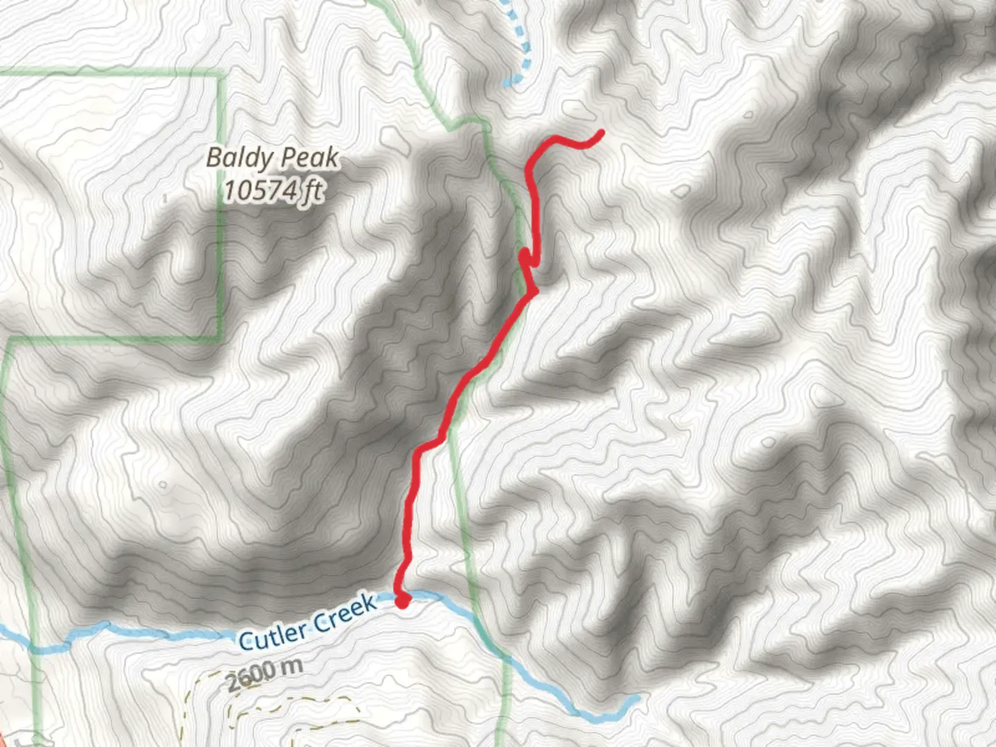 An image depicting the trail Storm Gulch Trail and its surrounding area.
