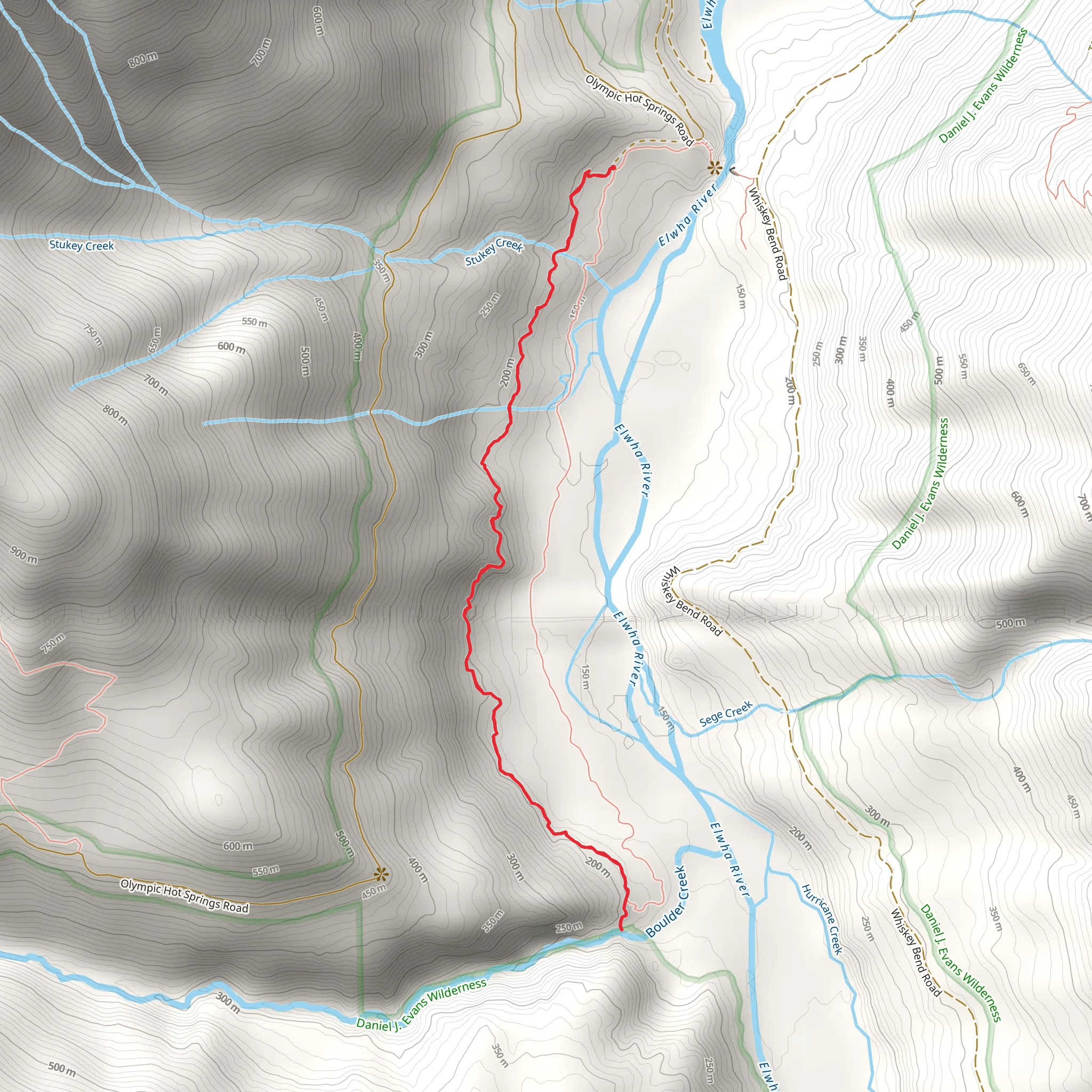 Old West Lake Mills Trail mobile static map