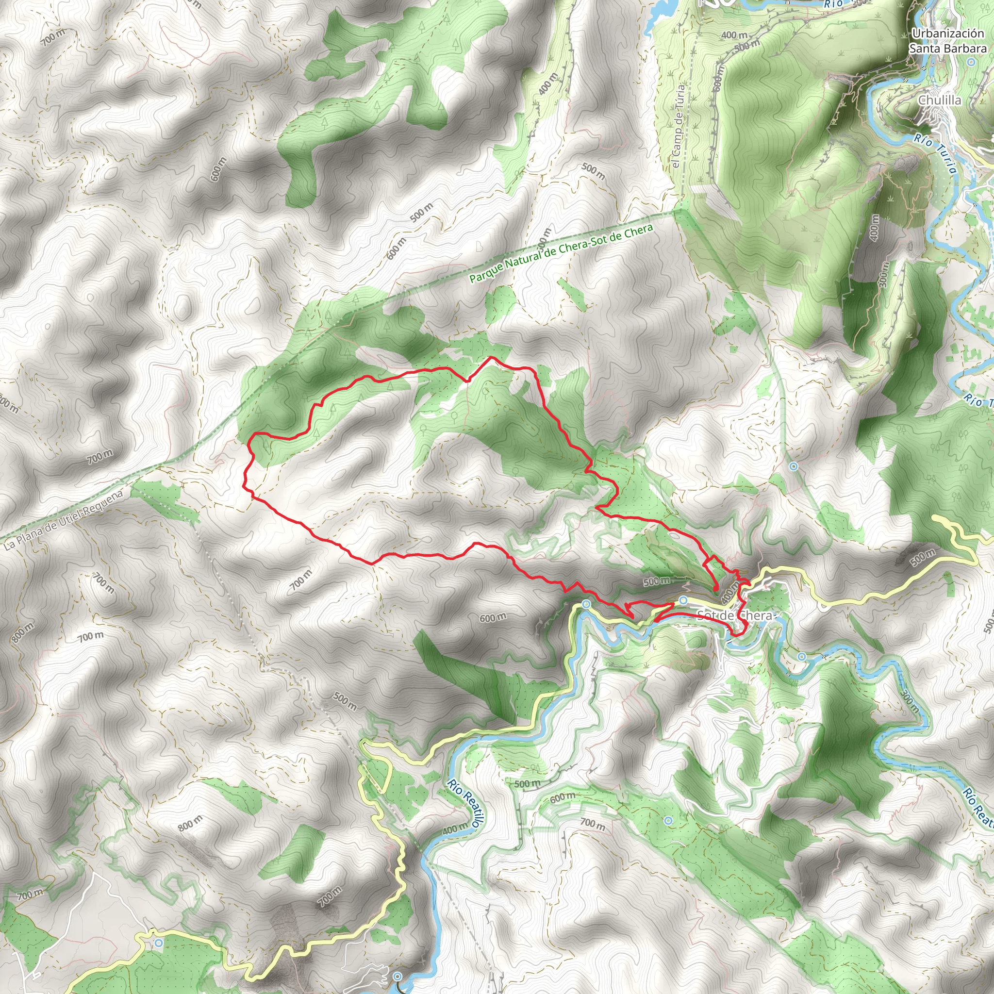 The Long Slope PR CV 414 mobile static map