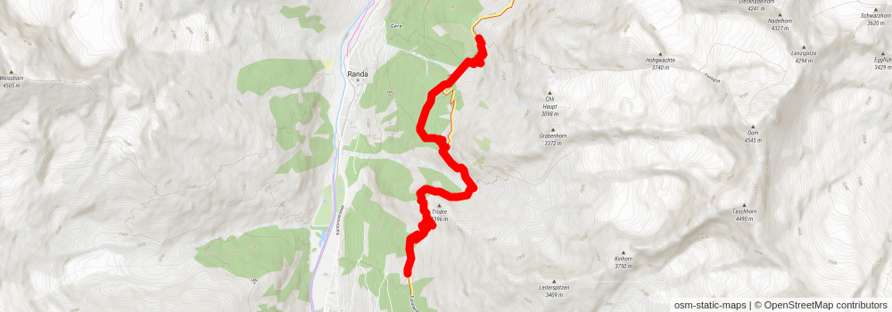 Europa Trail stage 2 Map