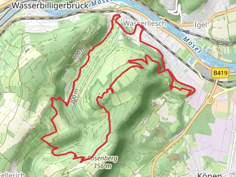 Wasserliesch and Orchideenpfad Loop
