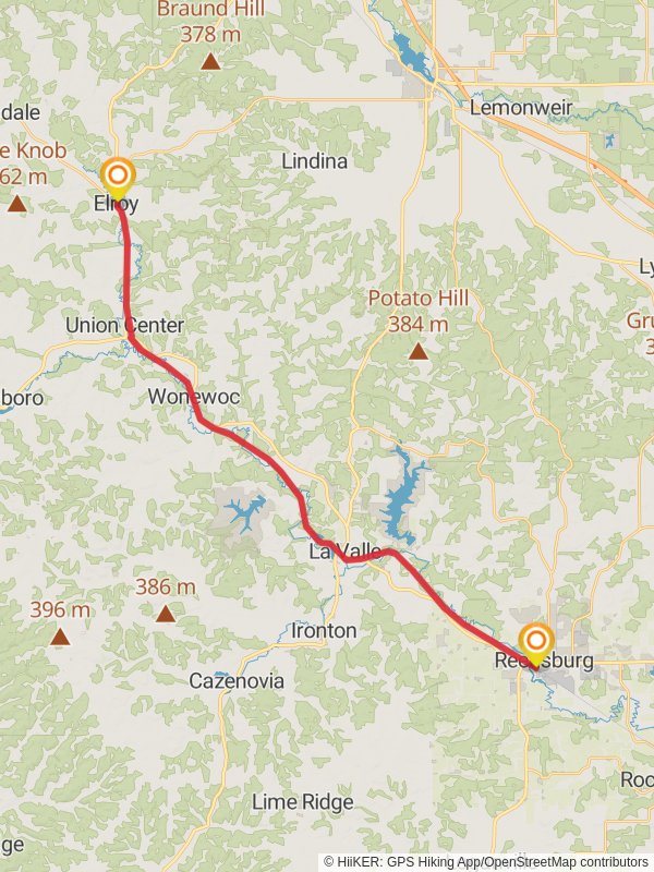 Elroy - Sparta State and 400 State Trail