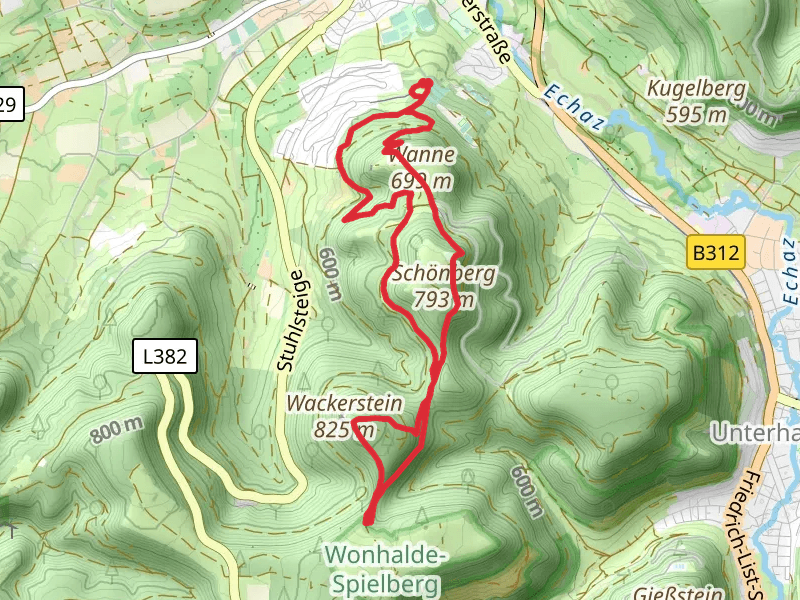 Ahlsberg, Wackerstein and Schönberg Loop