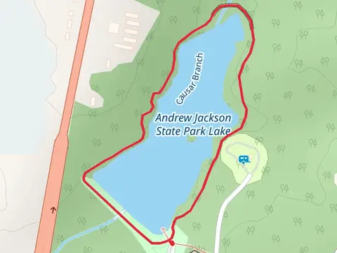 Andrew Jackson State Park Lake Loop