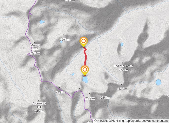 Summit Lake #3 mobile static map