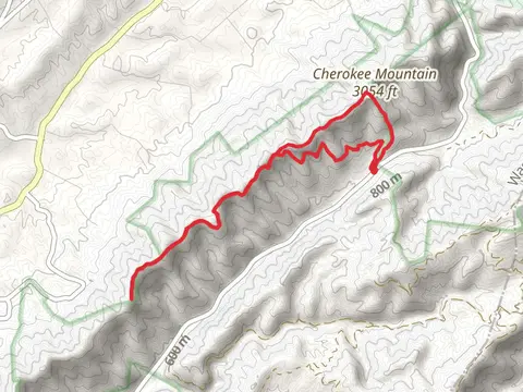 Horse Cove Gap Road and Cherokee Logging Road Loop
