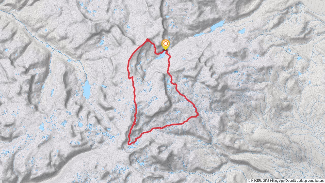 Stillwater Reservoir, Hooper Lake and Island Lakes Loop via Deer Lake Trail