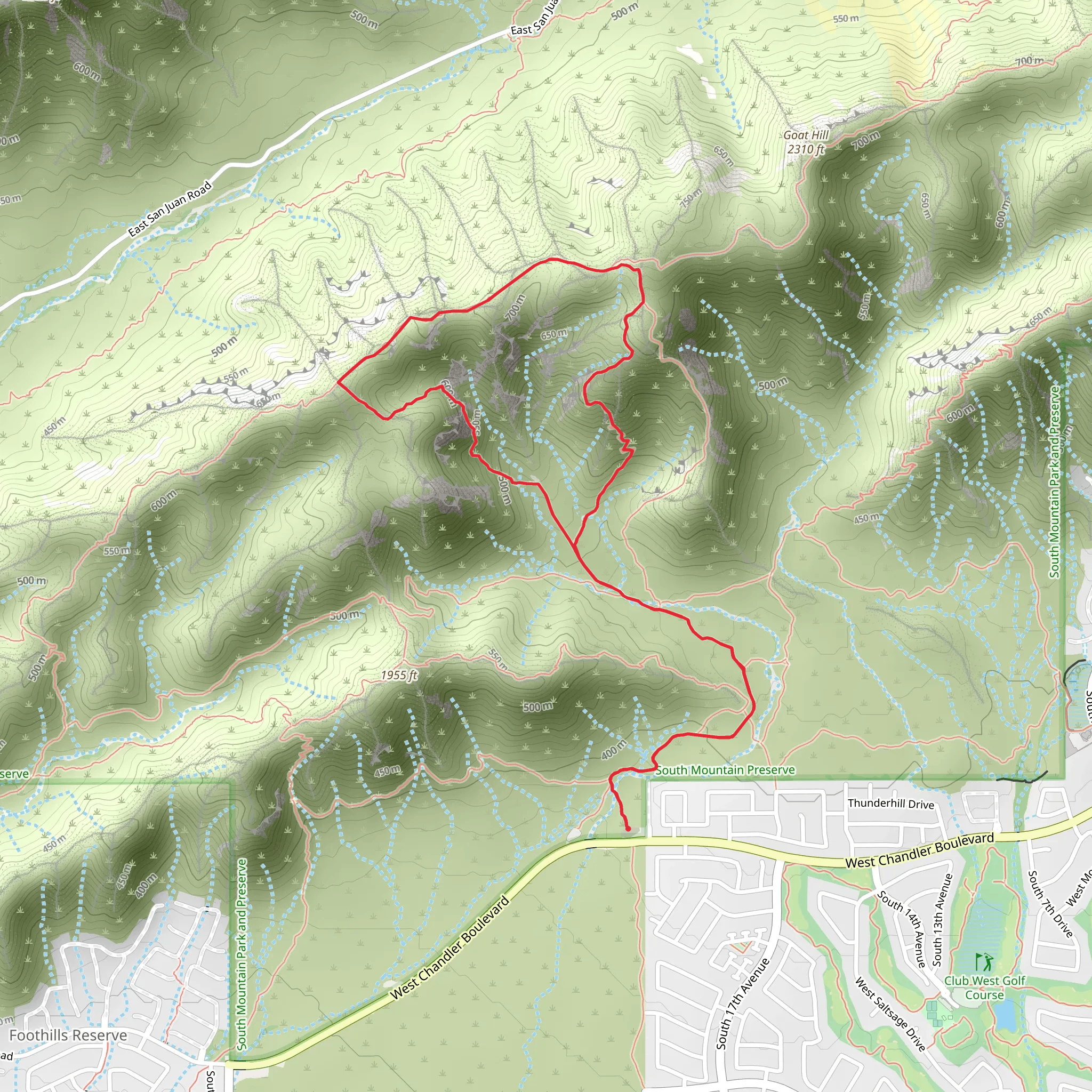 Pyramid, Lost Ranch Ruins and Lost Ranch Mine Loop Trail mobile static map