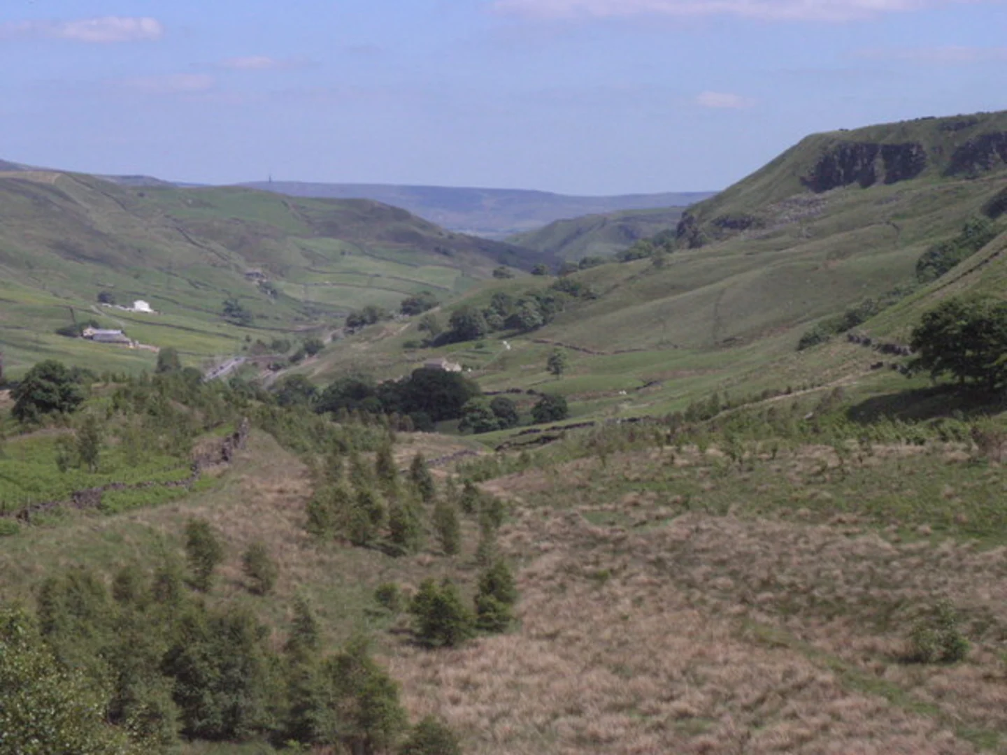 An image depicting the trail Stoodley Pike and its surrounding area.