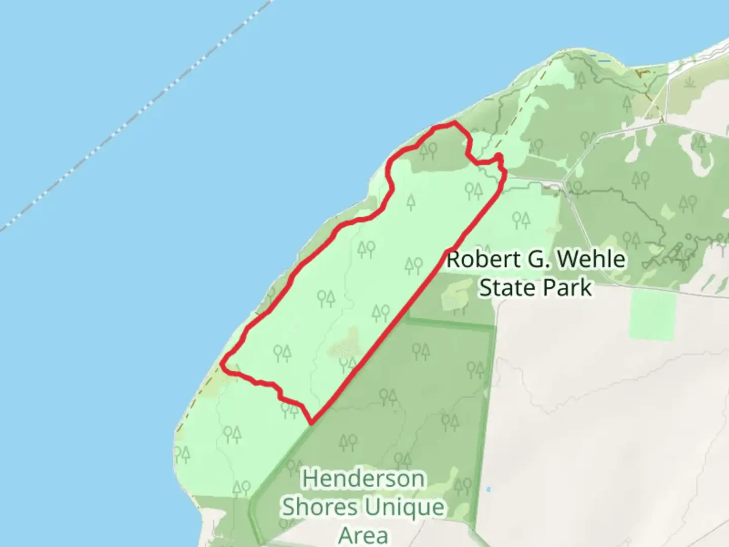 An image depicting the trail Snakefoot Trail Loop and its surrounding area.
