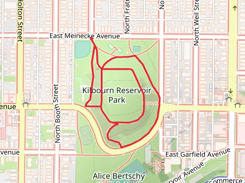 Kilbourn Reservoir Park Loop