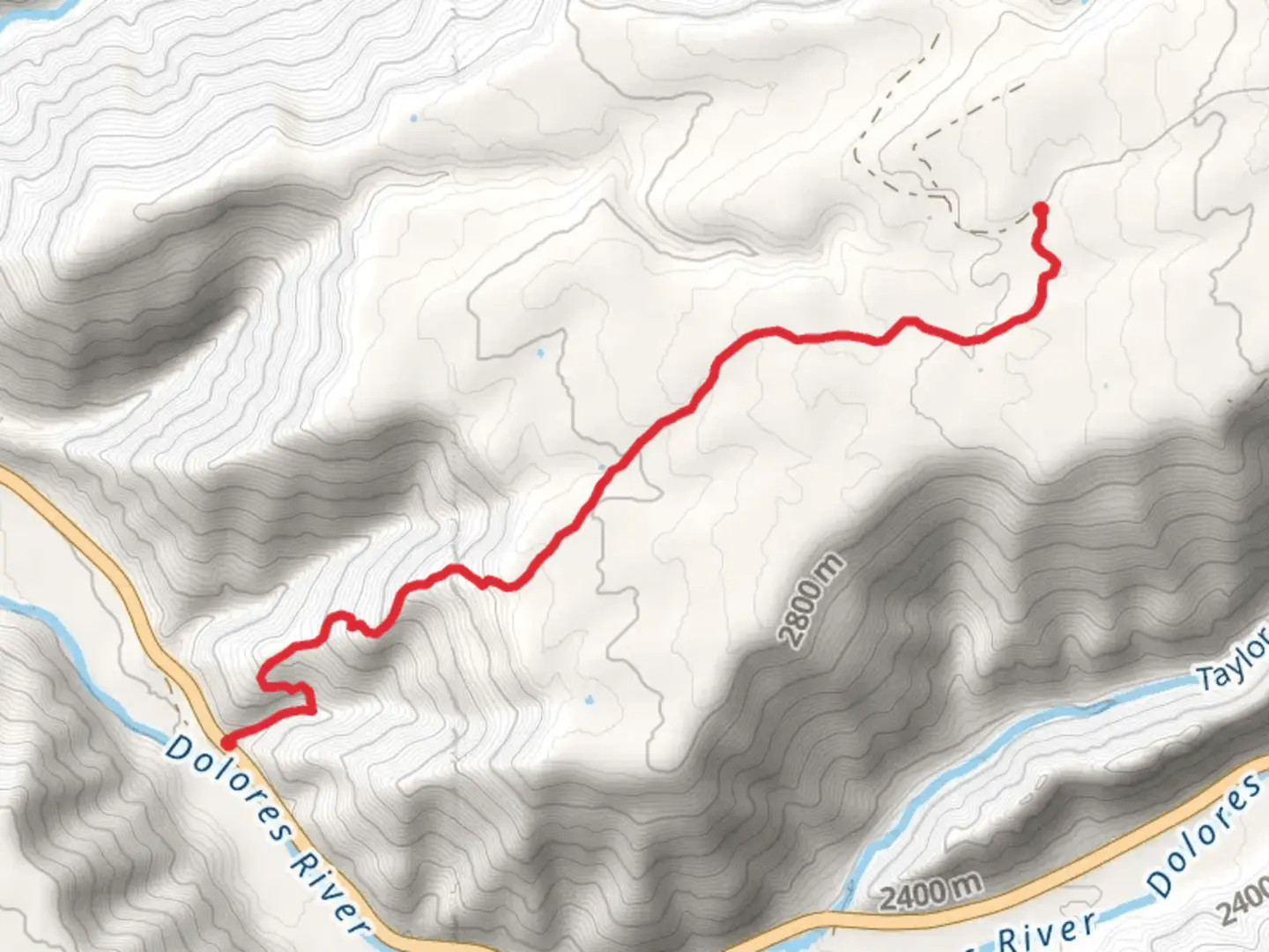 An image depicting the trail Loading Pen Trail and its surrounding area.