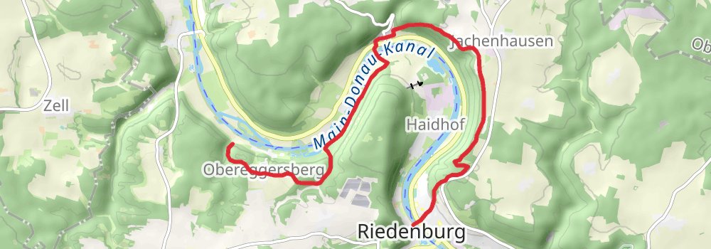 Jurasteig stage 11 Map