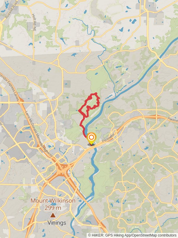 Cochran Shoals - Chattahoochee River Loop