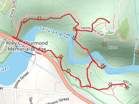 South Rim Trail and North Rim Loop Trail