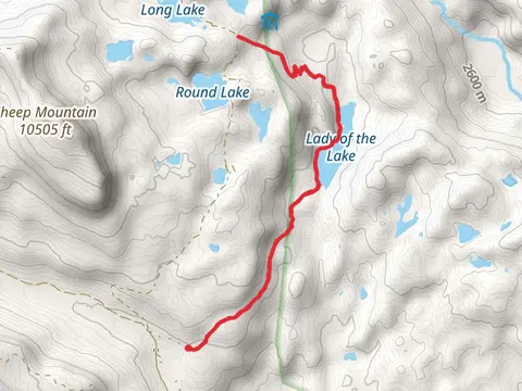 Companion Lake via Lady of the Lake Trail