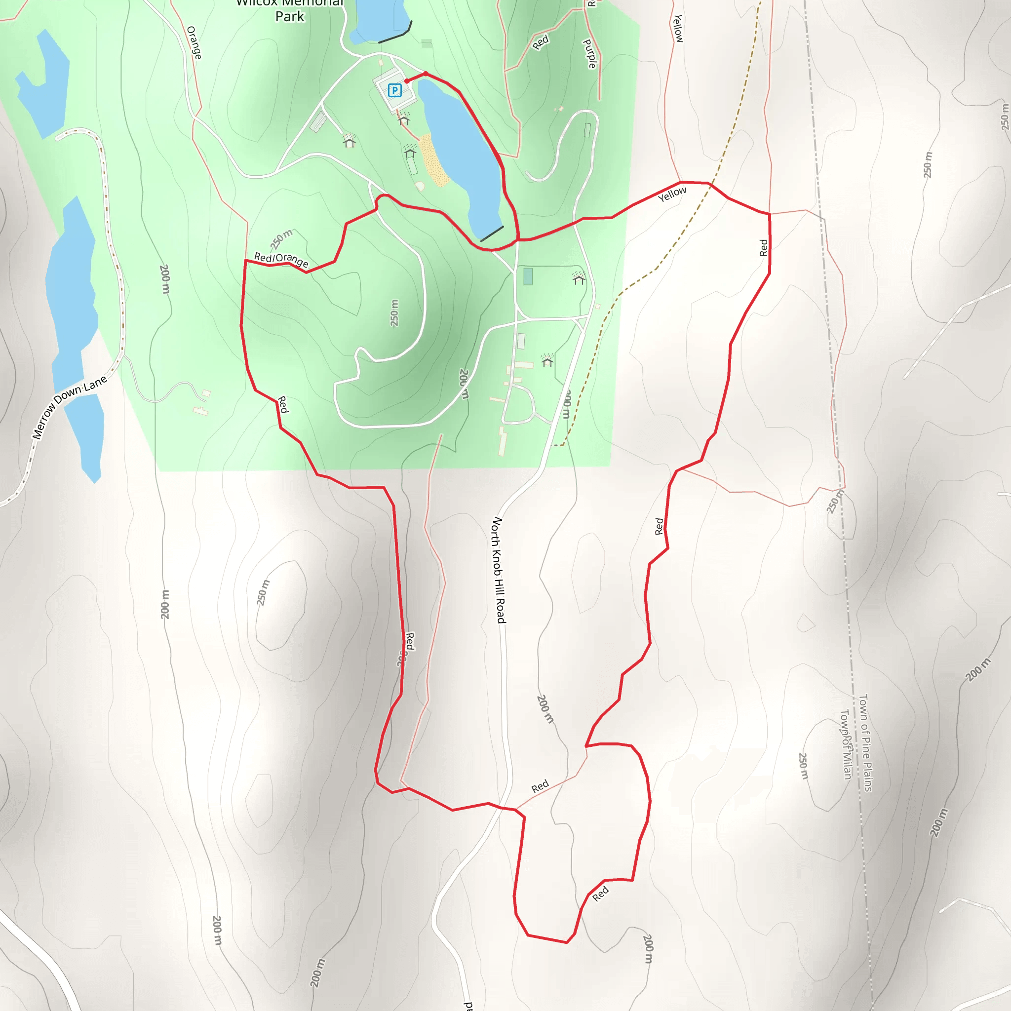 Red Loop mobile static map