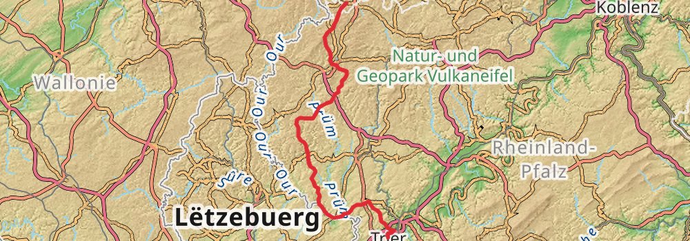 Camino Flensburg-Perl via Bremen stage 8 Map