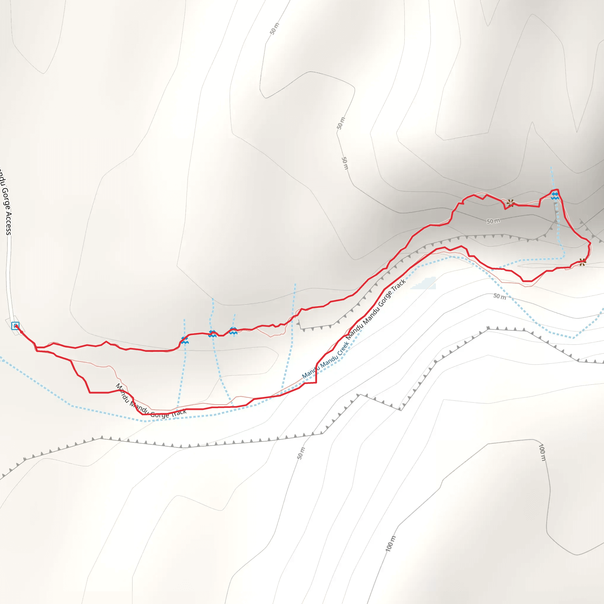 Mandu Mandu Walk mobile static map