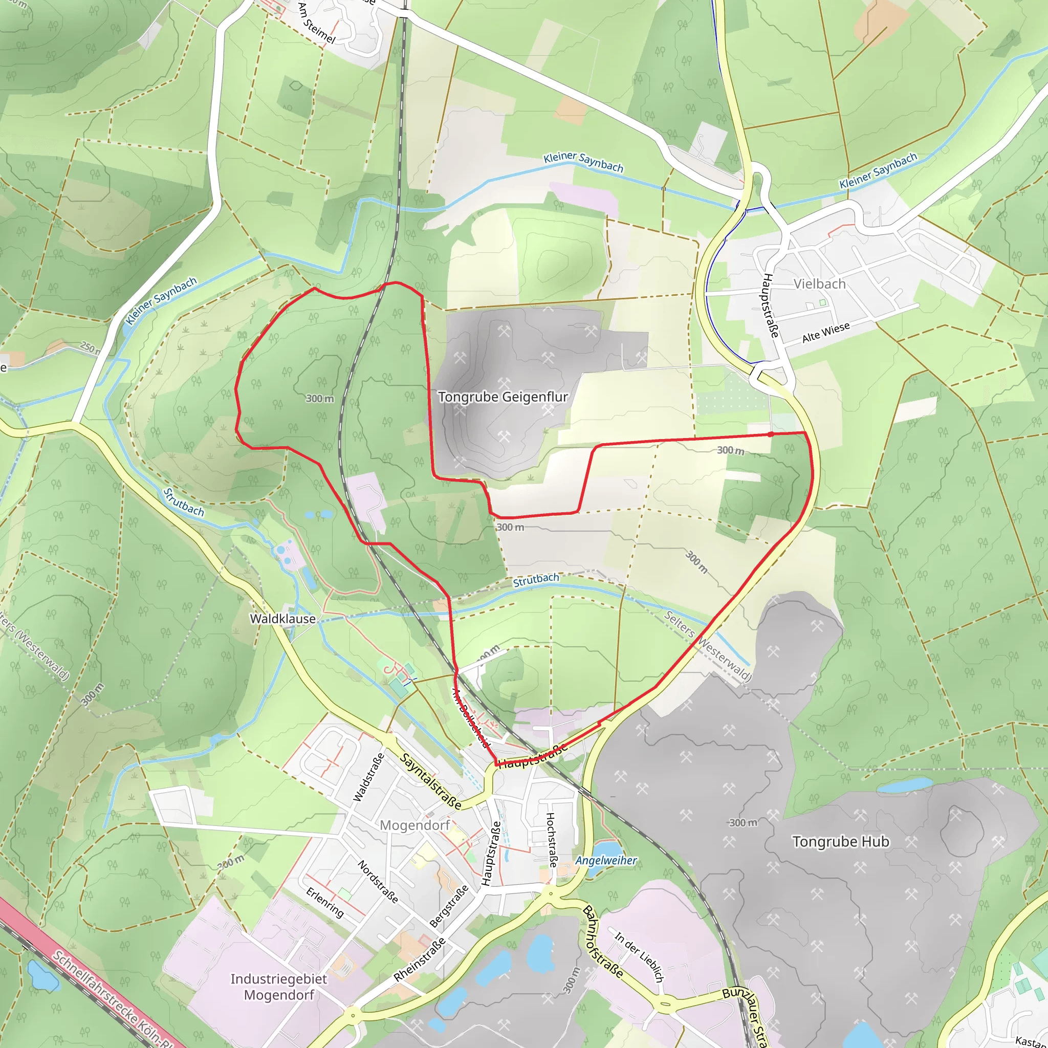 Vielbach Loop mobile static map