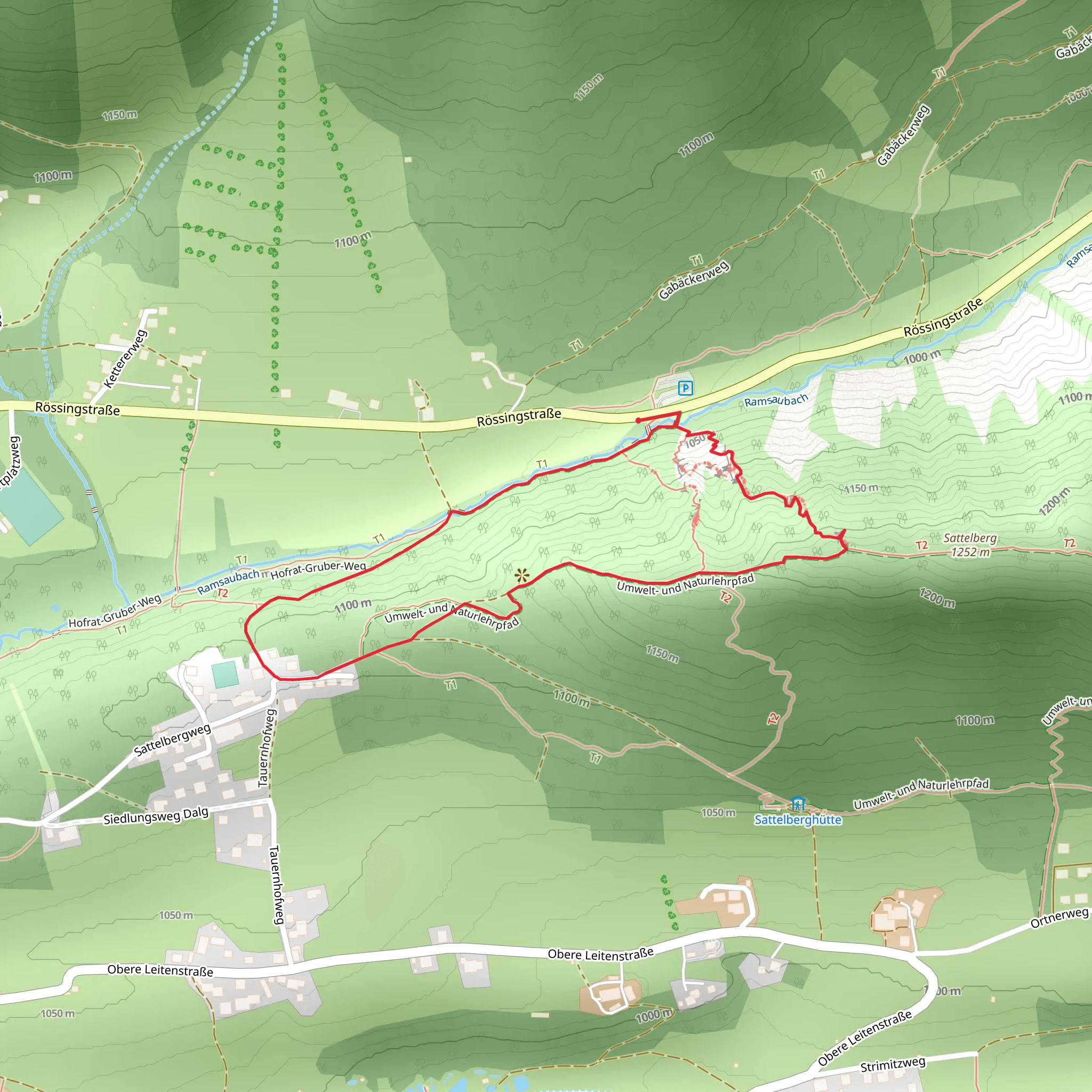 Children's via Ferrata Kalo mobile static map