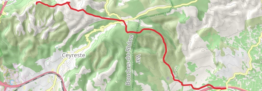 GR 51 stage 29 Map