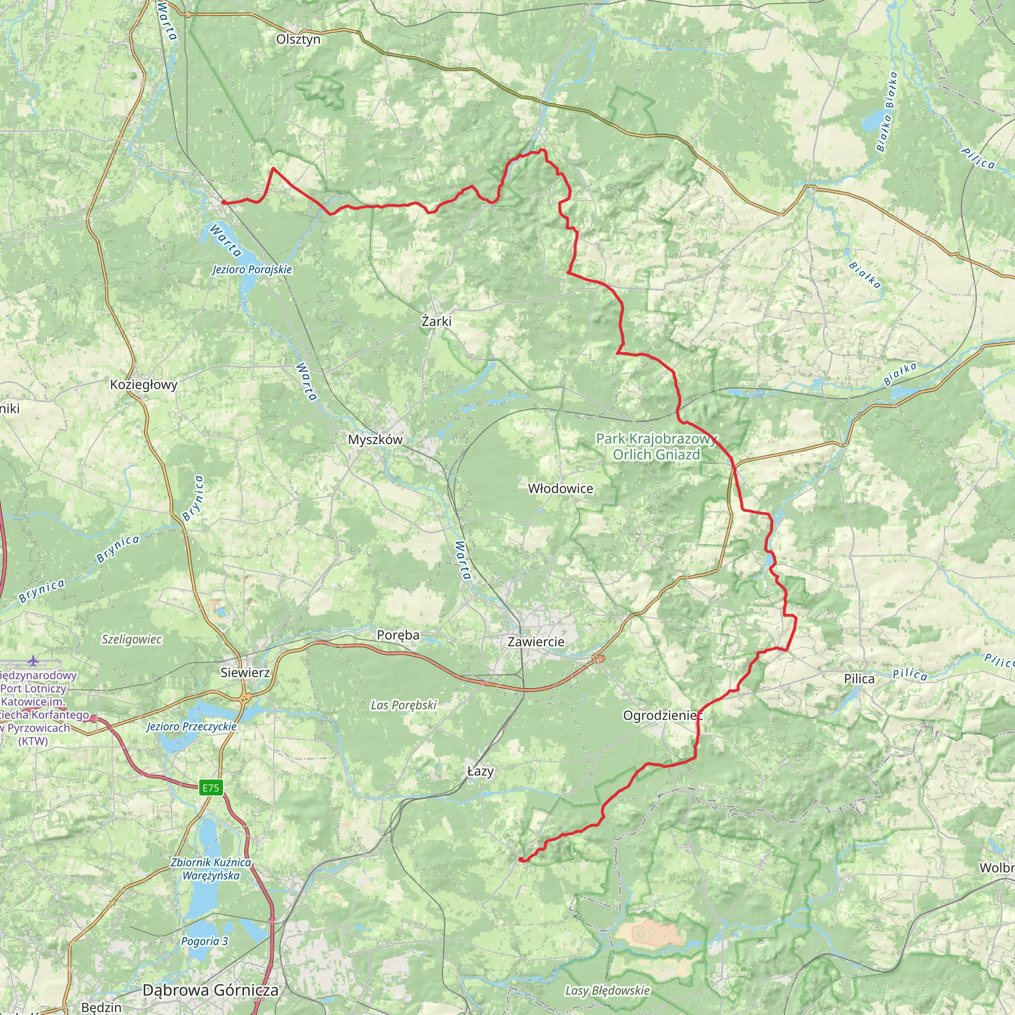 Zamonit Trail mobile static map