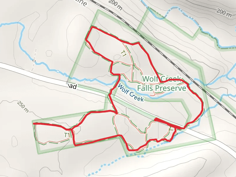 White Trail, Blue Trail and Green Trail Loop
