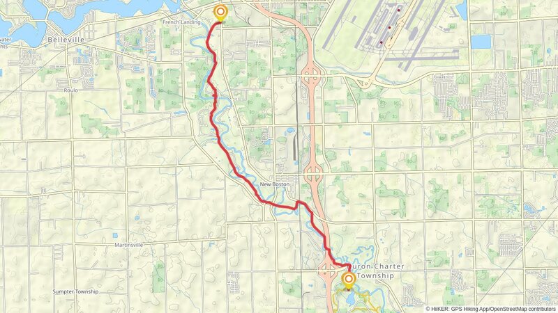 Lower Huron Metropark Trail
