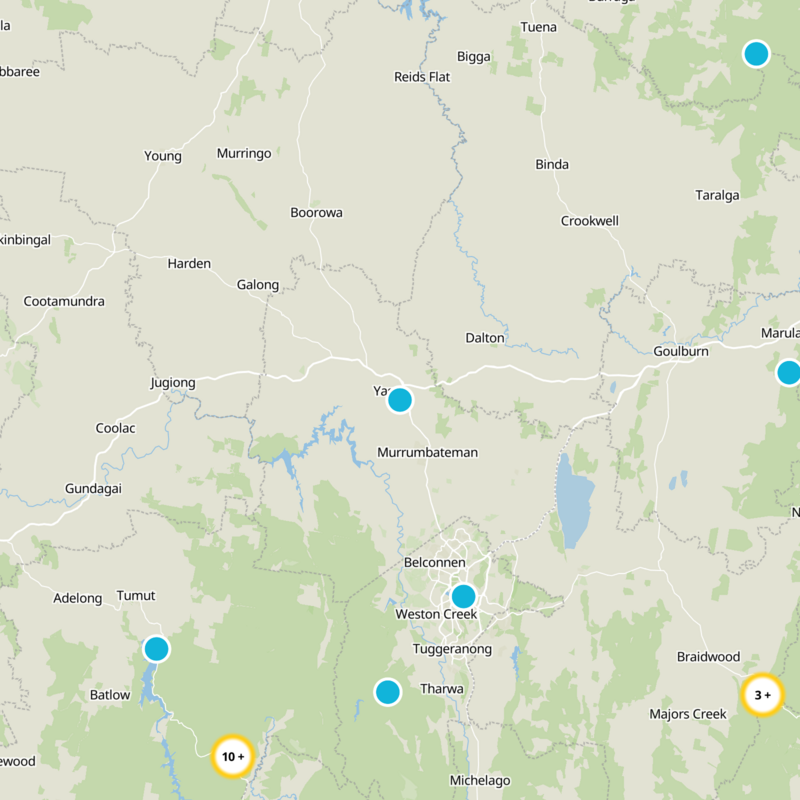 Yass Valley Static Map