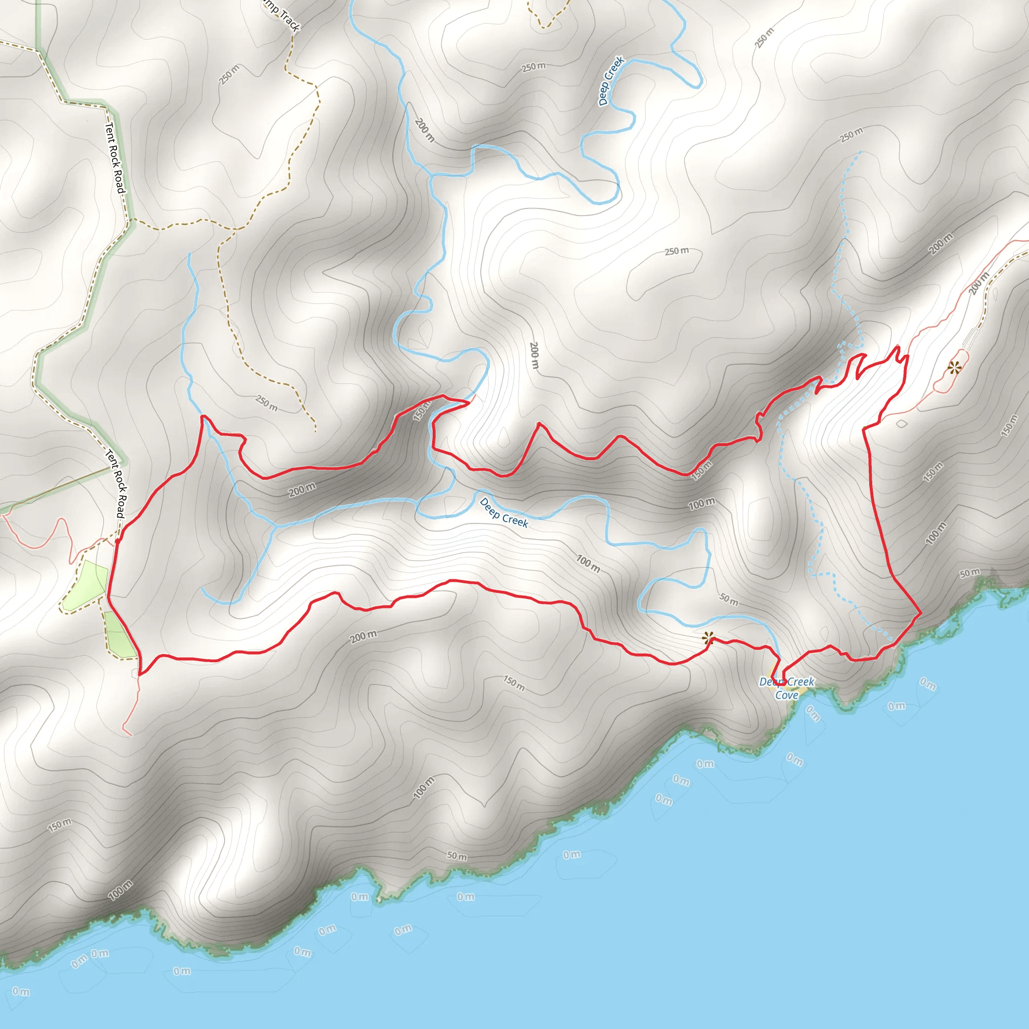 Deep Creek Circuit mobile static map