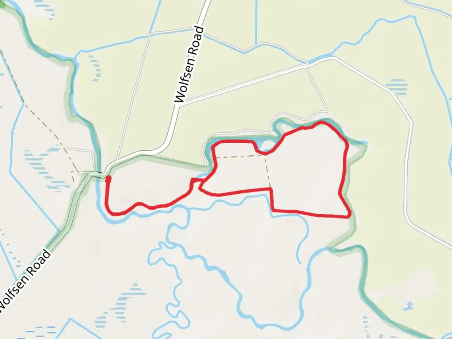 An image depicting the trail Birding Loop Trail and its surrounding area.