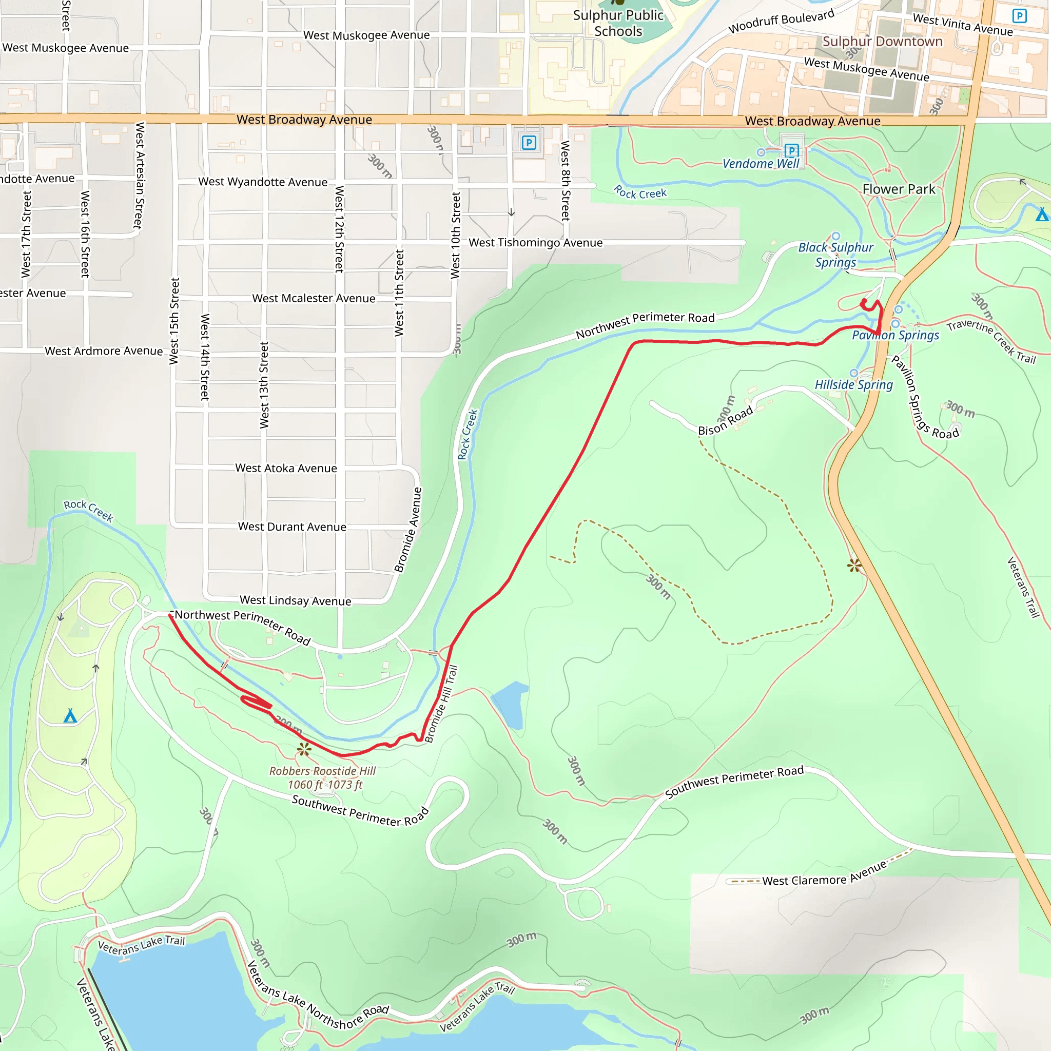 Bromide Hill mobile static map