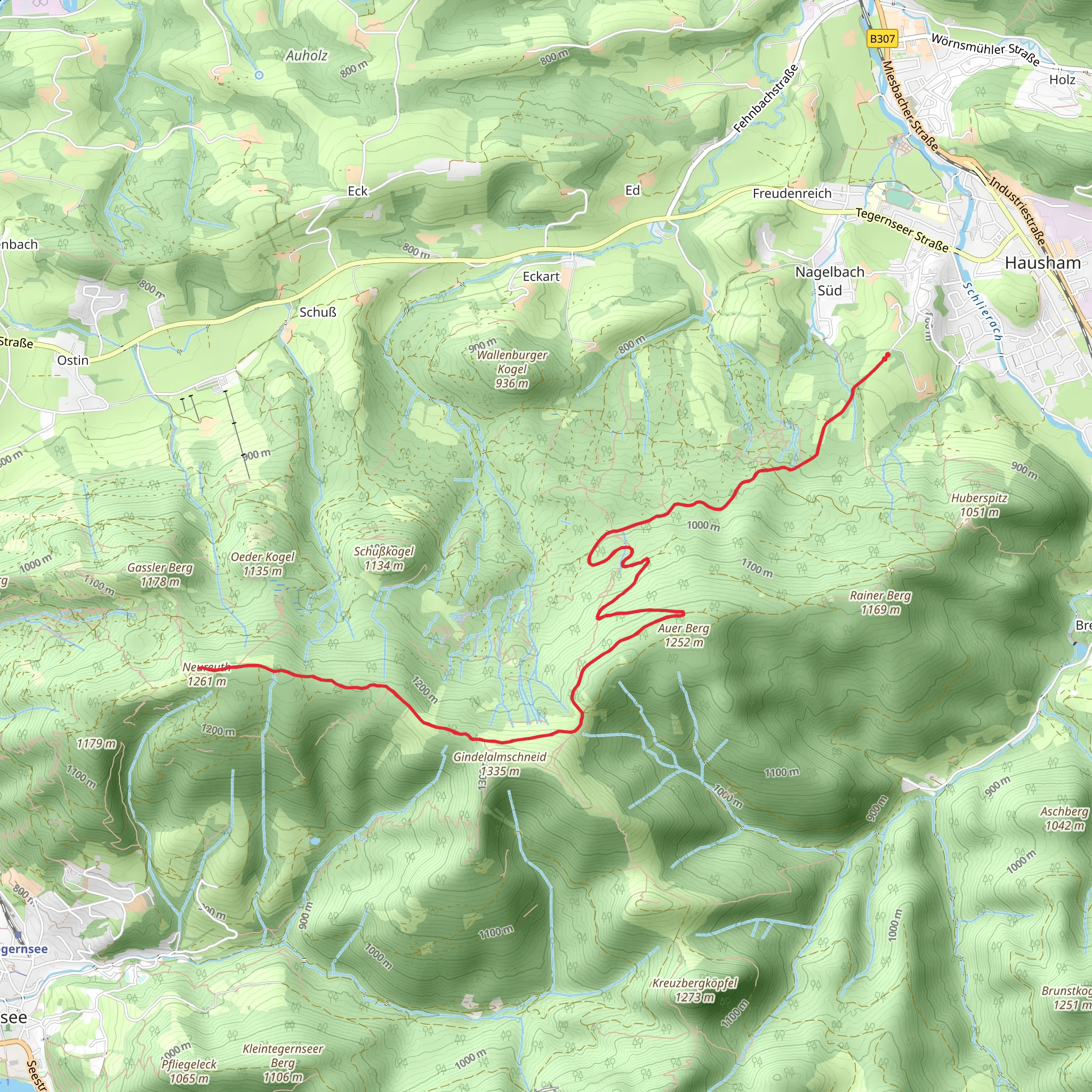 Neureuth Kapelle Walk mobile static map