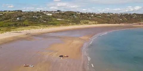 An image depicting the trail Hodgeston Trail and its surrounding area.